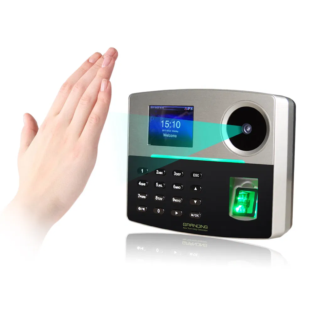 (GT810) Palm and Fingerprint Time Attendance and Access Control System with TCP/IP