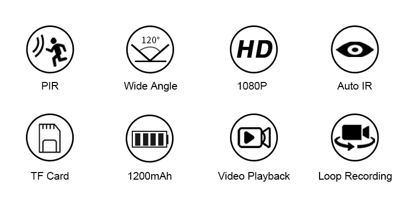 1080P HD Mini PIR Camera