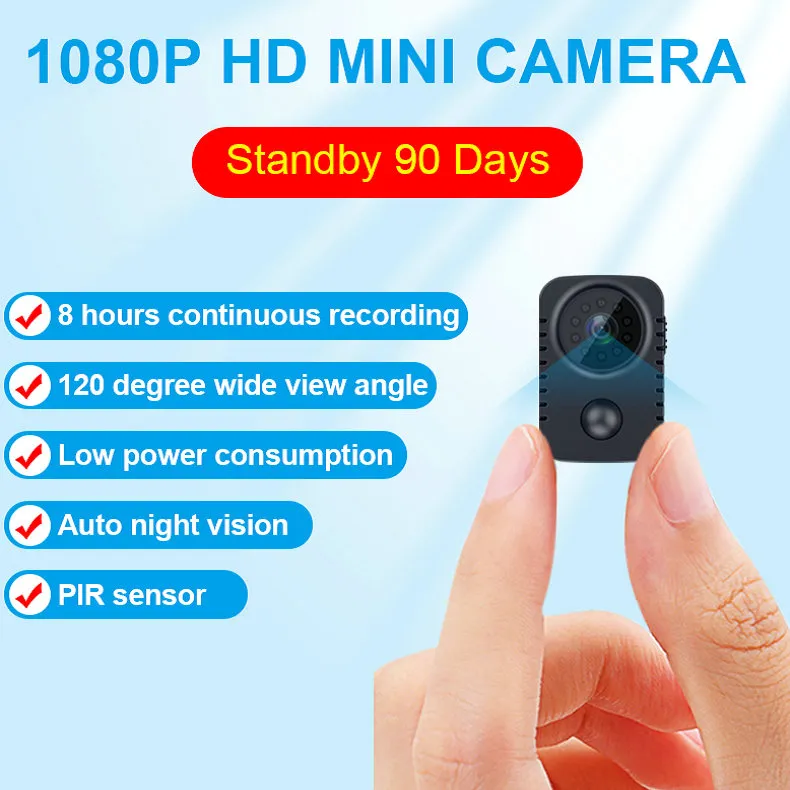 1080P HD Mini PIR Camera