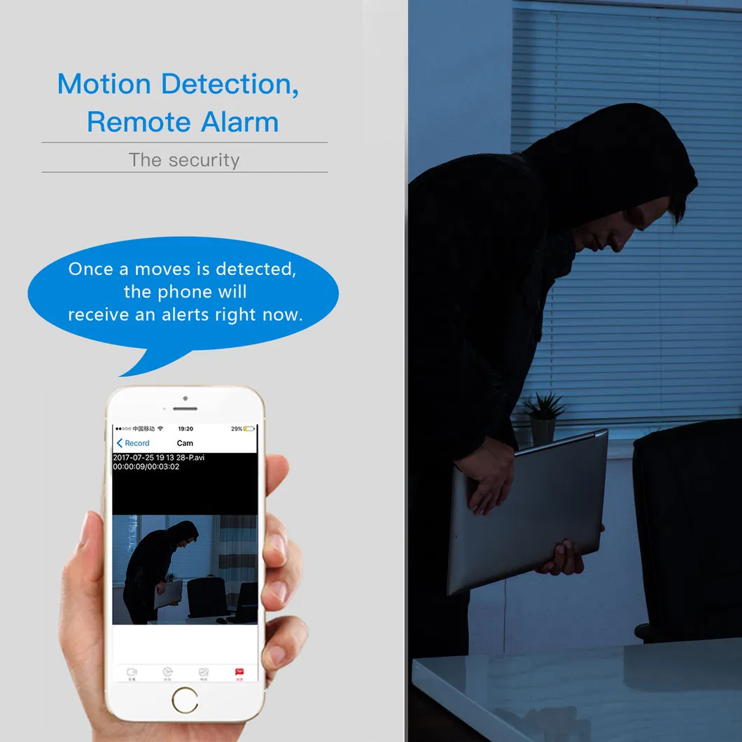1080P Wireless HD Mini Spy CCTV WiFi Network Home Security Night Vision Camera