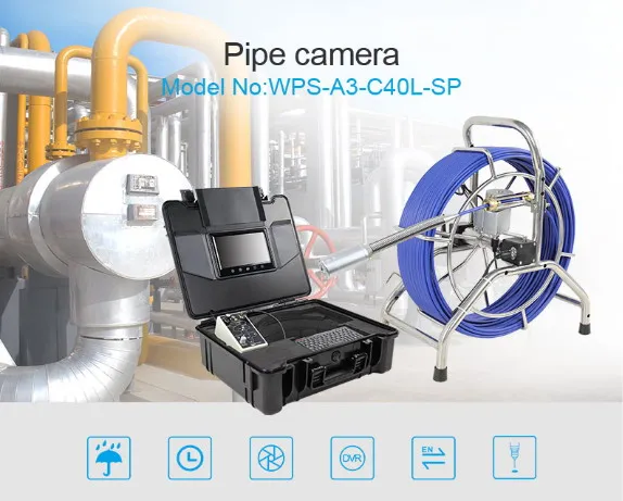 40mm Self Leveling Industrial CCTV Camera Tools