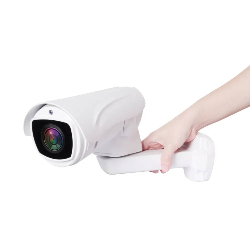 5.0MP HD 4X Optical Zoom 80m IR PTZ CCTV Home Security Bullet IP Camera