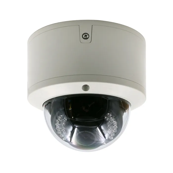 5′′ Metal IP Poe Manual Zoom Lens Network Security H. 265 Onvif Motion Detection IP66 Remote View Plug & Play IP Dome Camera