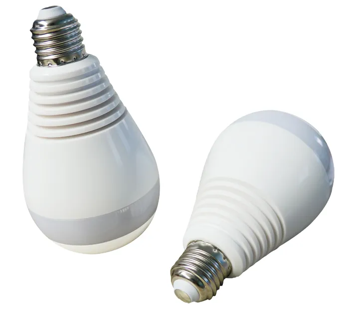 China 360 Degree Panoramic Wireless Bulb WiFi IP Camera Webcam