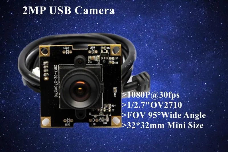 CMOS Ov2710 Web Camera 1080P 30fps USB Camera Module for Baby Surveillance