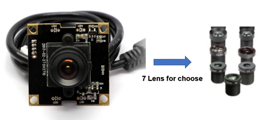 CMOS Ov2710 Web Camera 1080P 30fps USB Camera Module for Baby Surveillance