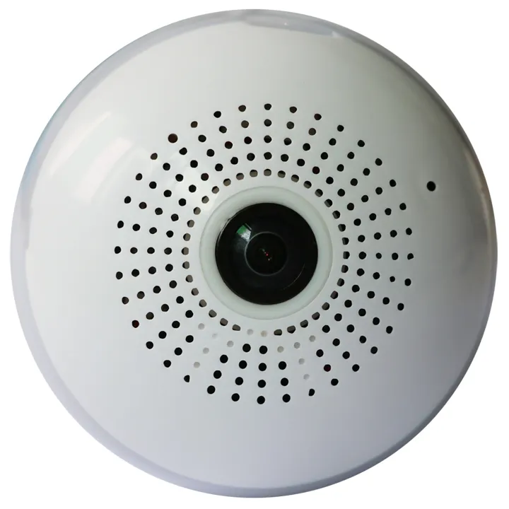 Full HD 360 Panoramic Bulb Light Mini Wireless IP Camera