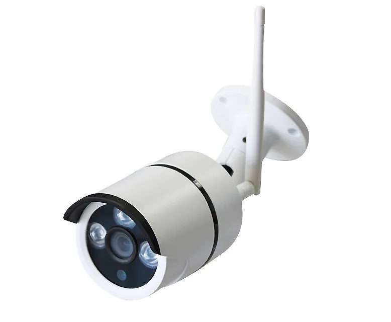 HD 4CH WiFi CCTV Surveillance System Kit with 4PCS Waterproof IR IP Camera All-in-One NVR Built in 11 Inches Display 720p 1080P 3.0MP Optional