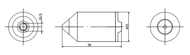 HD-SDI 1080P Bullet Head Camera
