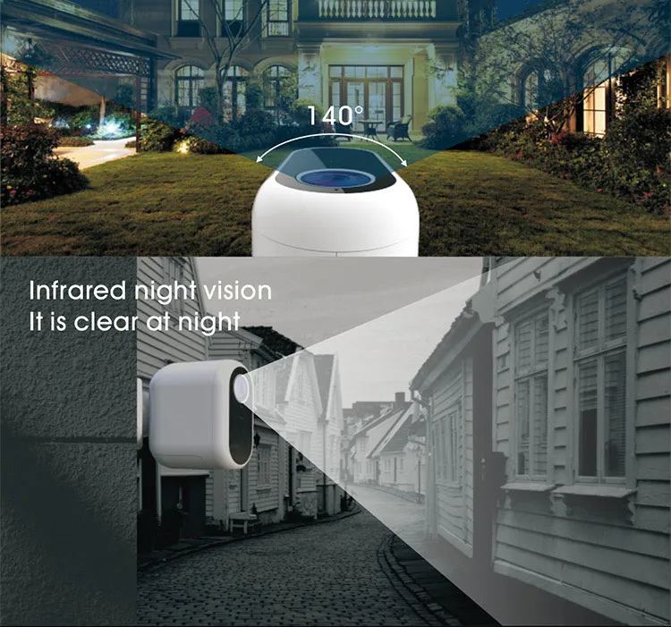 New Trending Products 1080P Battery Power IP Camera WiFi Wireless Security Camera CCTV