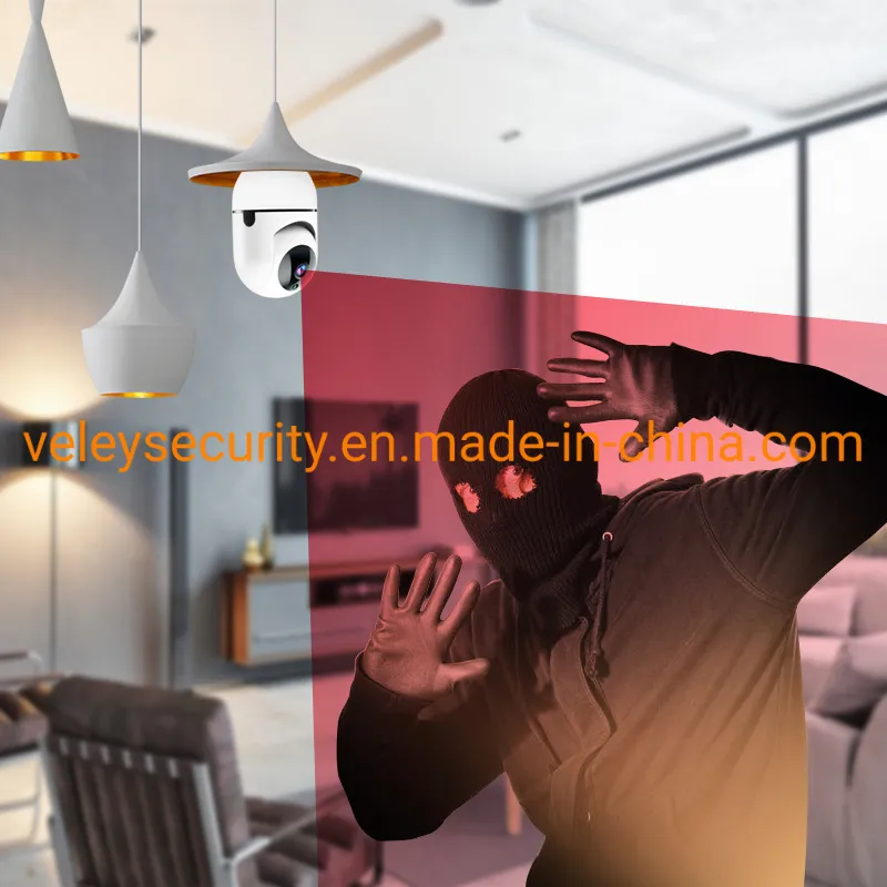 Promotion 2inch E27 Lamp Bulb Camera CCTV Bulb CCTV Camera Dual Light USD21 Tuya APP
