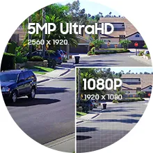 Security Camera Outdoor Dome 5MP Day and Night Vision