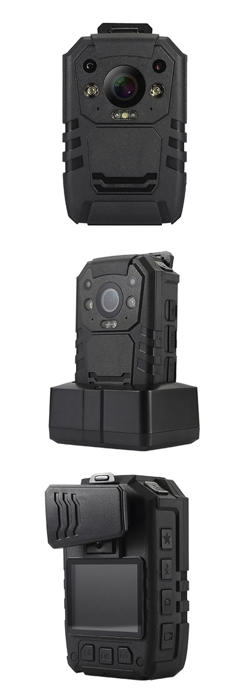 Security Night Vision Mini HD Police Body Worn Camera Support GPS&WiFi