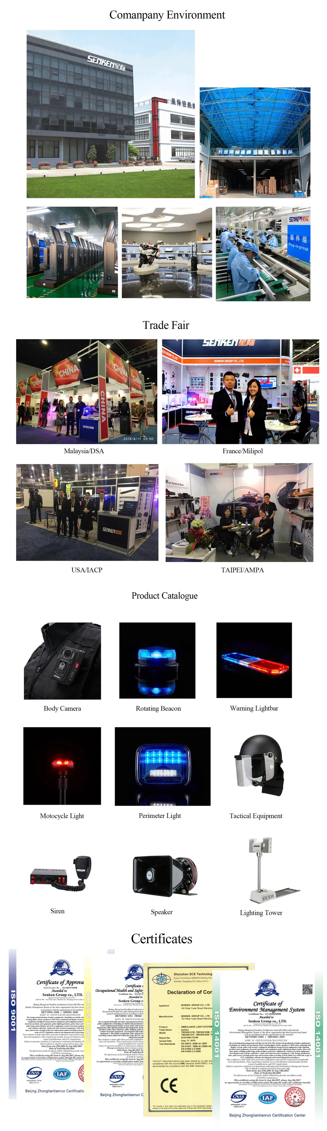 Security Night Vision Police Digital Wireless Camera with Build-in GPS