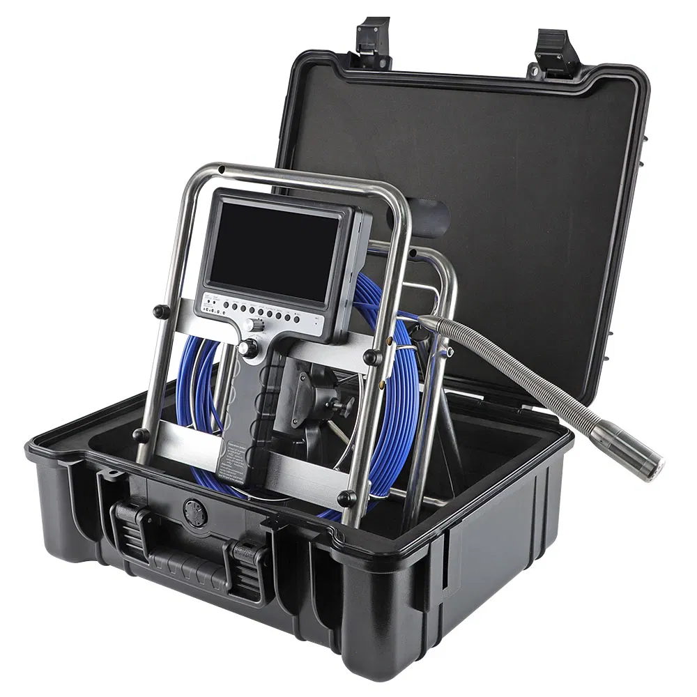 Self Leveling Sewer Drain Cameras with DVR and Sonde