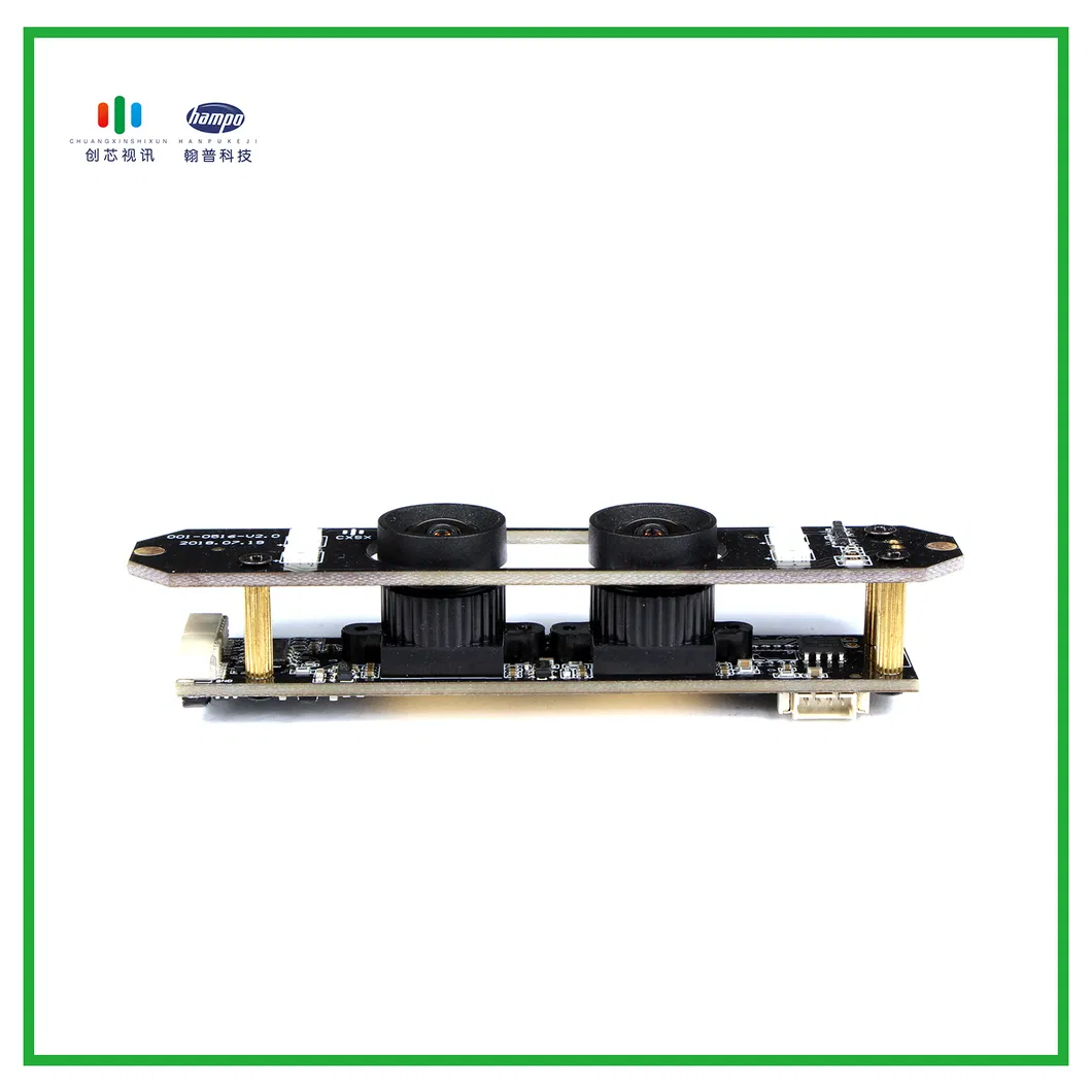 Stereo USB Camera Synchronized Web Cam1080p Mini UVC USB2.0 Webcam Dual Lens Board Camera Module