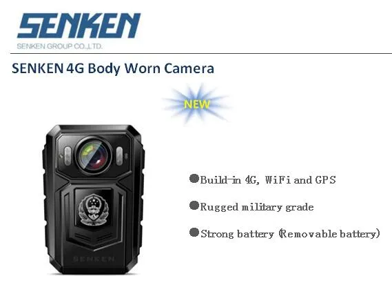 Surveillance Security Police Body IP Camera with WiFi Digital Camera