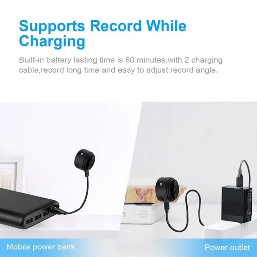 WiFi IP Mini Camera Small Wireless Home Baby Monitor